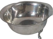 Antique 3-footed Bowl with Lip Vintage Stieff Pewter P80-15 with ATC Mark