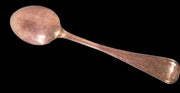 Antique H&T Manufacturing Vintage Silverplate Spoon (6) Serving Spoon