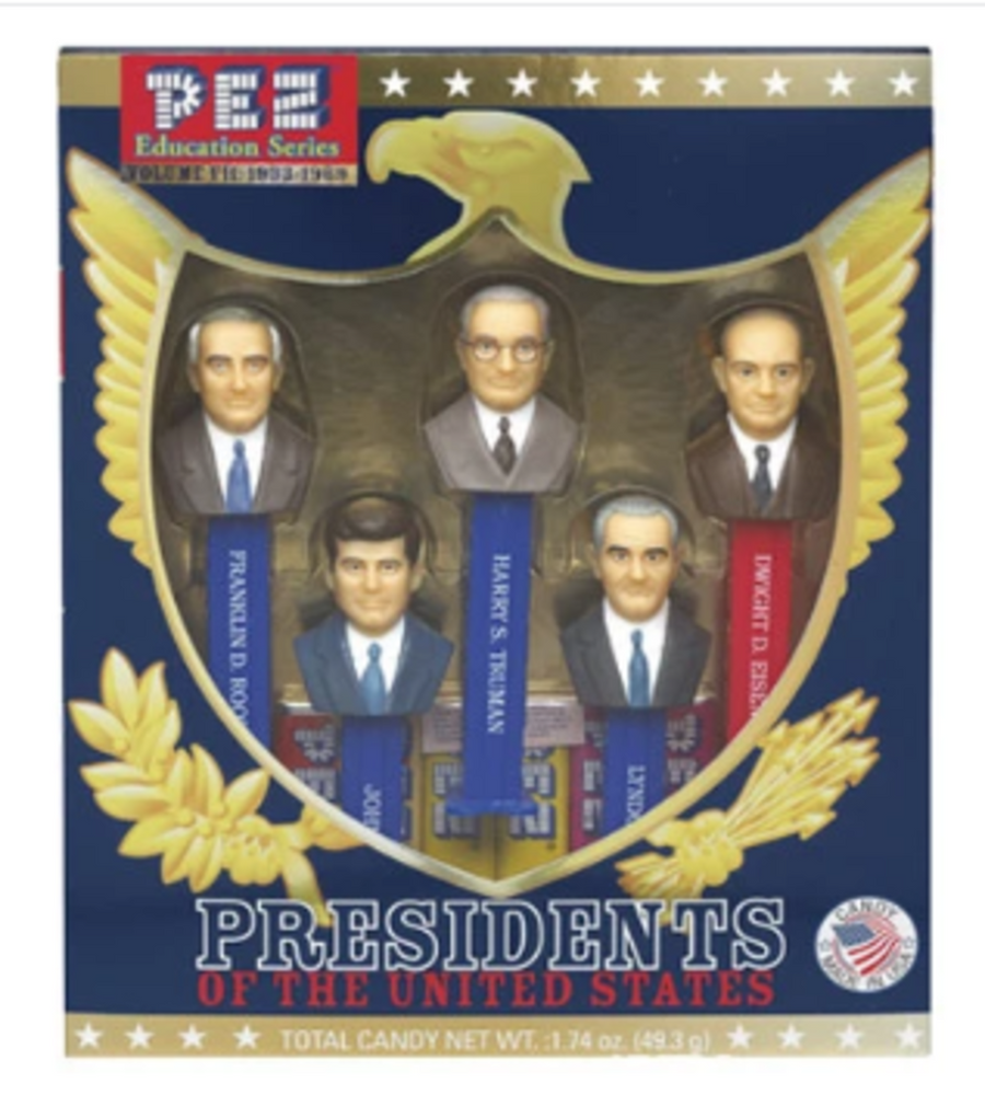 Pez President Set VII - with Candy (DIS)