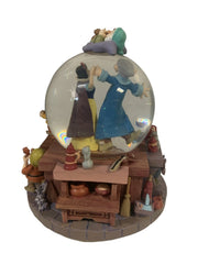 Disney Snow Globe Snow White Seven Dwarfs Music Figure Decor Original Box