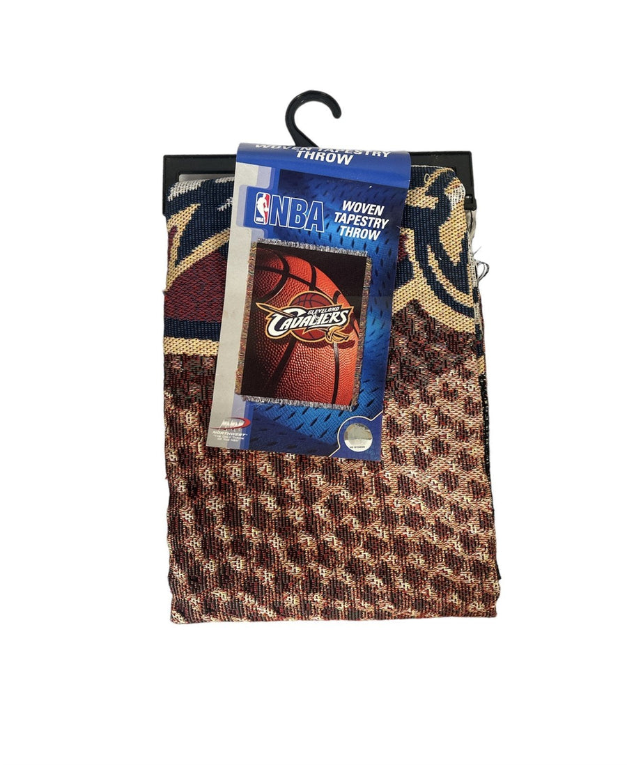 Cleveland Cavaliers Ohio Mens Basketball NBA Woven Tapestry Throw Blanket
