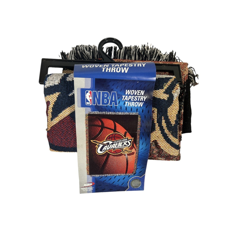 Cleveland Cavaliers Ohio Mens Basketball NBA Woven Tapestry Throw Blanket