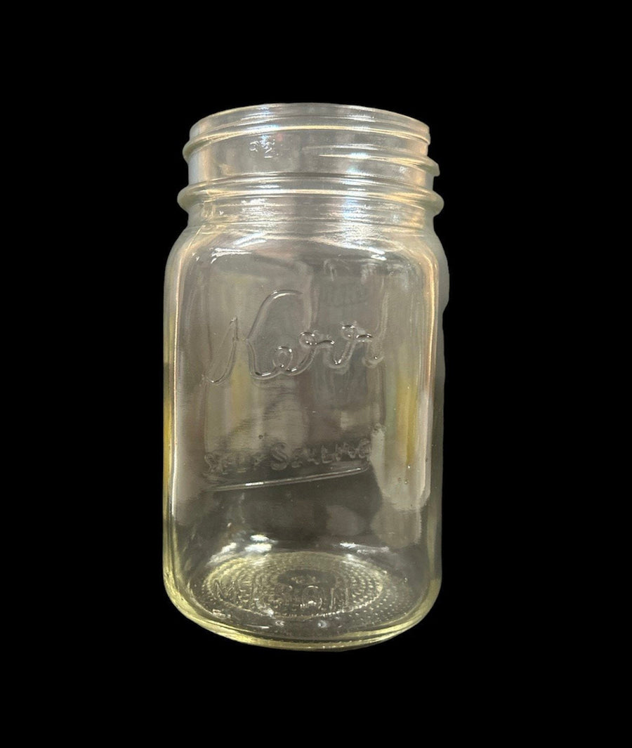 Antique Rare Kern Self Sealing #13 Mason Jar Small Storage Vintage Find