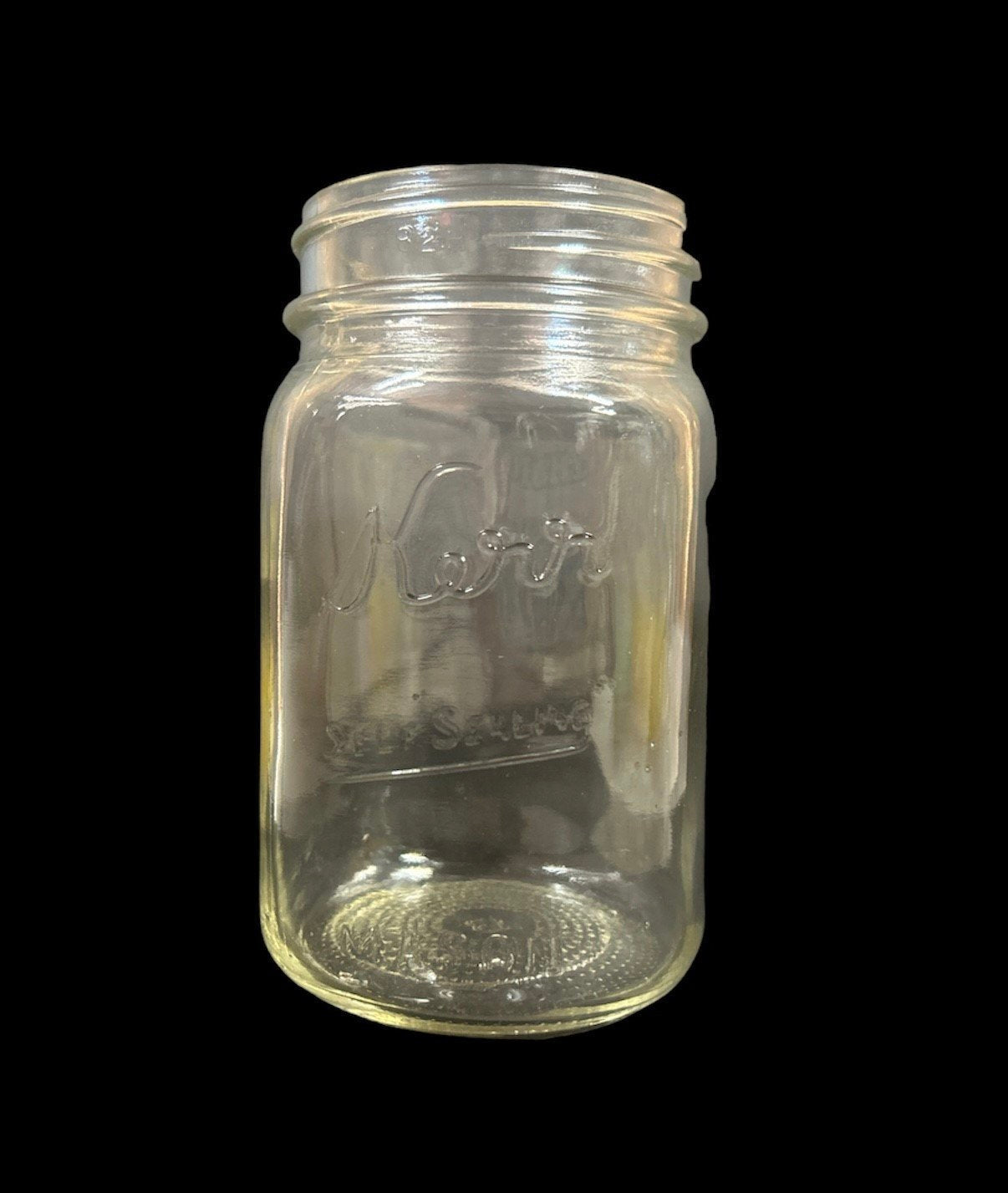 Antique Rare Kern Self Sealing #13 Mason Jar Small Storage Vintage Find