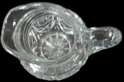 Antique Slovakian Crystal Creamer Pitcher Maybe Vintage Gorham Bamberg