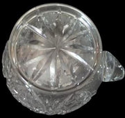 Antique Slovakian Crystal Creamer Pitcher Maybe Vintage Gorham Bamberg