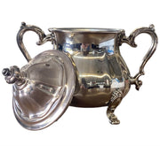 Chippendale Silver Coffee and Teapot With Creamer and Sugar Pitcher