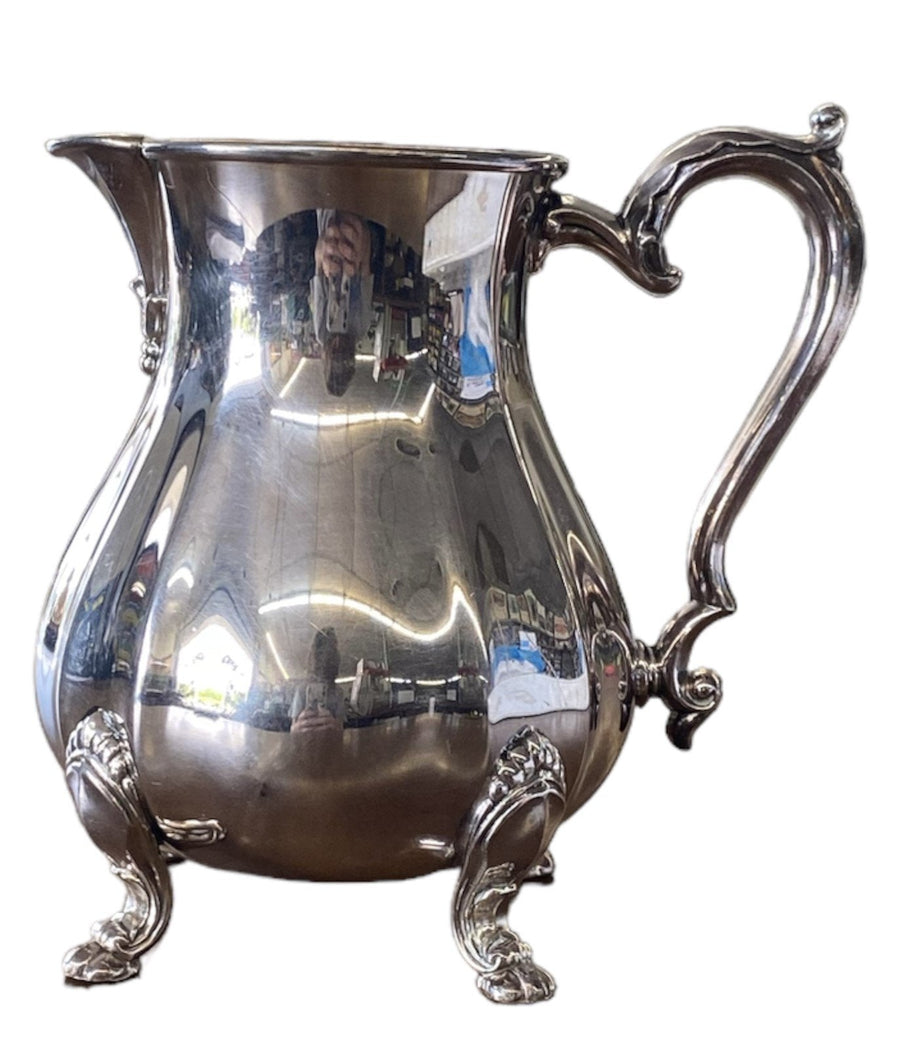 Chippendale Silver Coffee and Teapot With Creamer and Sugar Pitcher