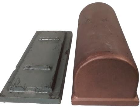 2-Piece Cement Burial Vault with Base Great for Halloween Pranks