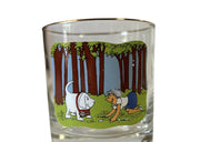 1970s Ashby Golf Comic Cartoon Vintage Artist 6pc Set of Barware Glasses