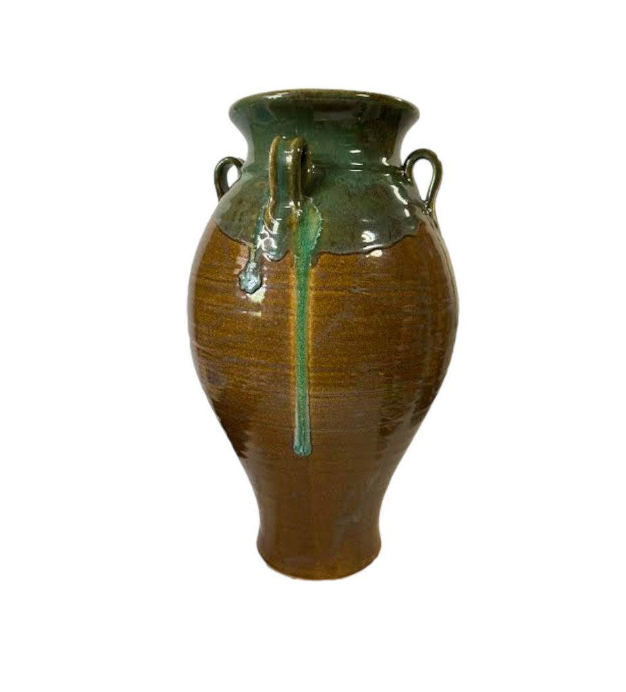 Kings Pottery Terry King Seagrove North Carolina Ceramic Handmade Jug Vase