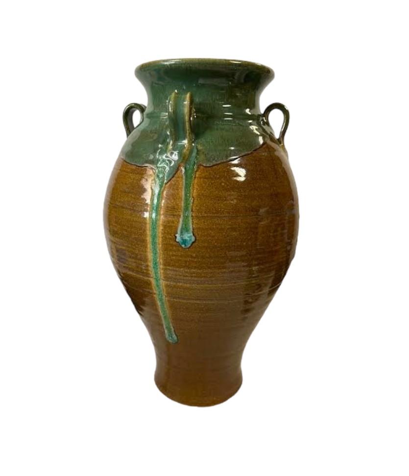 Kings Pottery Terry King Seagrove North Carolina Ceramic Handmade Jug Vase