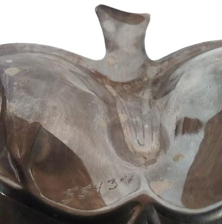 Beautiful Shiny Leaf-Shaped Silverplate Tray Vintage 6.5" x 7.5"