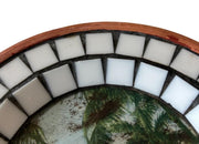 Nassau Bahamas Landscape with Soil Handmade Ceramic Mosaic Tile Dish Ashtray