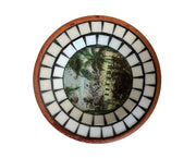 Nassau Bahamas Landscape with Soil Handmade Ceramic Mosaic Tile Dish Ashtray