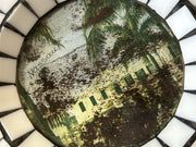 Nassau Bahamas Landscape with Soil Handmade Ceramic Mosaic Tile Dish Ashtray