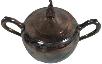 Creamer Sugar Bowl Antique FB Rogers Vintage Silverplate
