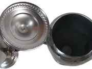 Coffee/Tea Pot Set of 2 Antique Keystone Silver Company Vintage Silverplate