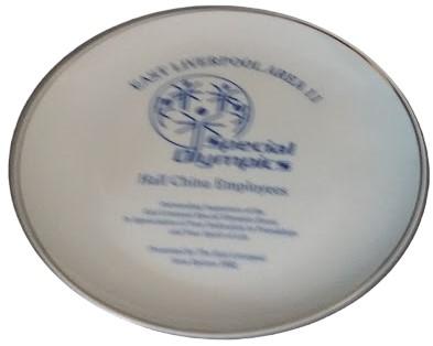 East Liverpool Area 11 Special Olympics Plate Awarded to Hall China Vintage