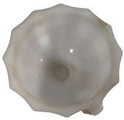 EO Brody Antique Milk Glass Vase Made in Cleveland, Ohio Vintage MJ-46