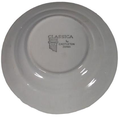 Classica Cups and Saucers Antique Castleton Japan Set of 7 Vintage
