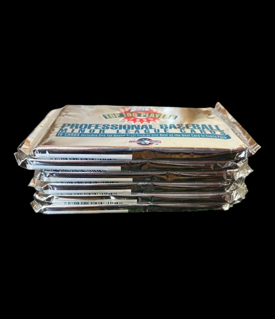 MLB 1995 Best Cards Professional Baseball Top 100 Players New 6 Count of Decks