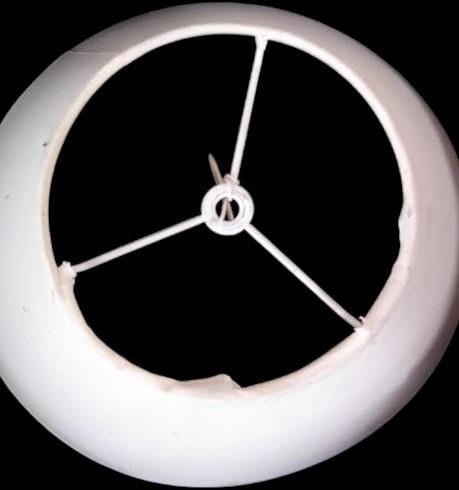 Coolie Empire Hardback Linen Lampshade with Spider Fitter