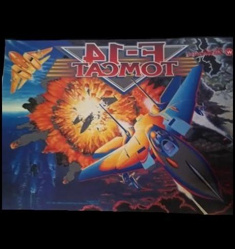 F-14 Tomcat Pinball Translite Williams Retro Collectible