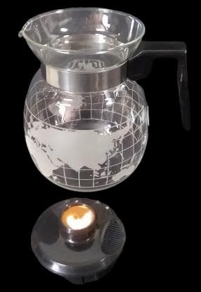 Nestle World Map Coffee Pot Cups Antique Set of 10 Vintage