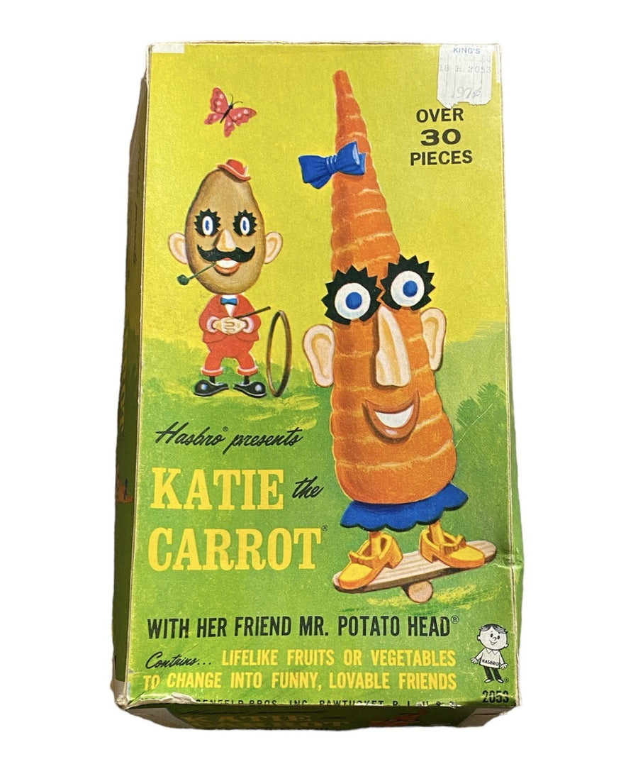 Katie the Carrot Antique Hasbro Vintage with Mr. Potato Head #2053
