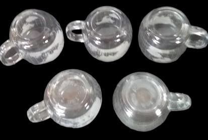 Nestle World Map Antique  Coffee Cups (Set of 4) and Glasses (Set of 8) Vintage