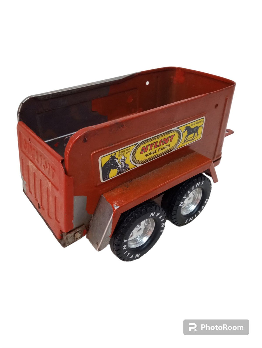 Nylint Horse Ranch Trailer Brown Diecast Vintage
