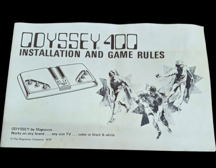 Magnavox Odyssey 400 Video Game Console Retro