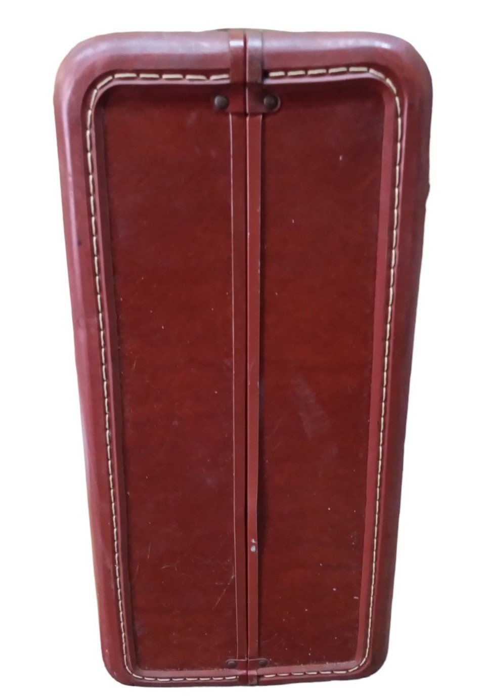 Samsonite Earth Brown Double Latch Suitcase Vintage Travel