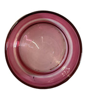 Red Lidded Bowl Antique Imperial Glass Vintage Trinket Bowl Storage Bowl