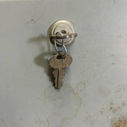 Grey Metal Lockbox with Key Organizer Hanger Security Container Locked Box Keys