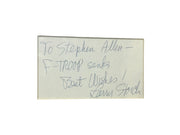 1960s Star Actor Larry Storch F-Troop Star Best Wishes Collectible Autograph
