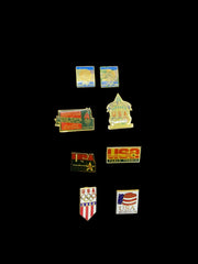 Olympic Pins Lot of 21 Vintage USA Lapel 1990s Collectible Sports Memorabilia