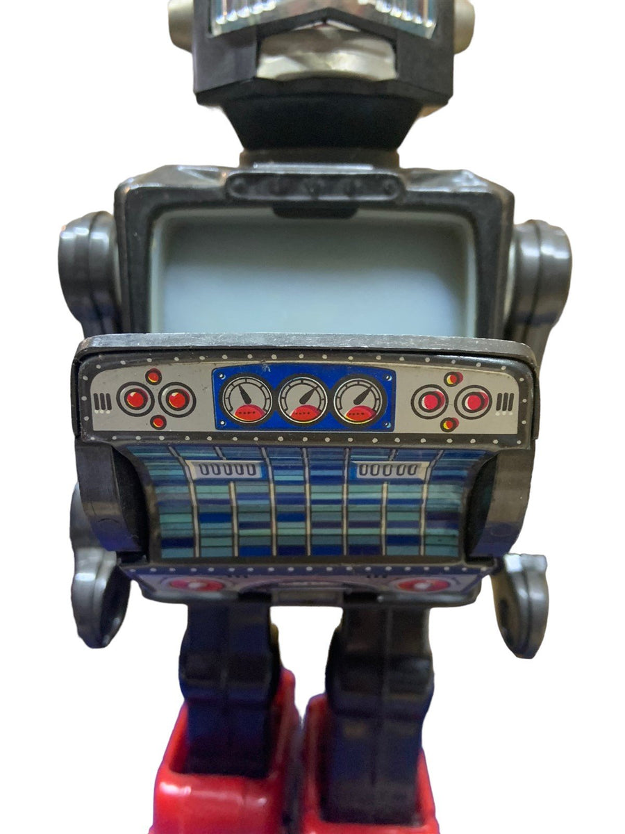 Horikawa Tin Spaceman Antique Made in Japan Vintage
