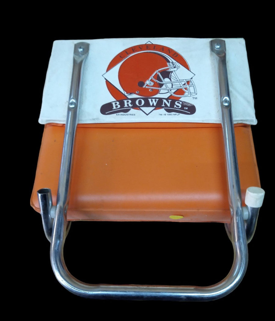 Cleveland Browns Foldable Chair Retro Collectible Sports Memorabilia 1990s