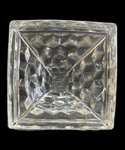 American Crystal Candlestick Holder Antique Fostoria Eiffel Tower Vintage Taper