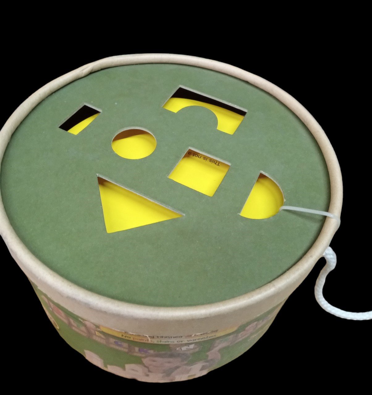 Stack N' Sort Wooden Building Block Set Construction Toy For Toddler