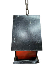 Jack O Lantern Metal Spooky Pumpkin Halloween Themed Birdhouse Mexican Art