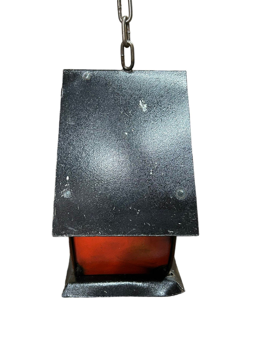 Jack O Lantern Metal Spooky Pumpkin Halloween Themed Birdhouse Mexican Art