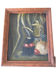 Still Life With a Watering Can Oil Painting Scholastics Art Student Contest