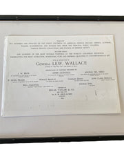 The Pursuit by William T. Trego Black and White Print With Frame