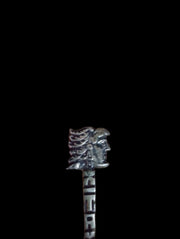 Aztec Warrior Silver Spoon Mexican Souvenir Vintage Collectible