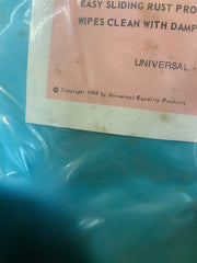 Vintage Garment Bag 1968 Mid Century Jumbo Vinyl Storage Bag Universal Equality