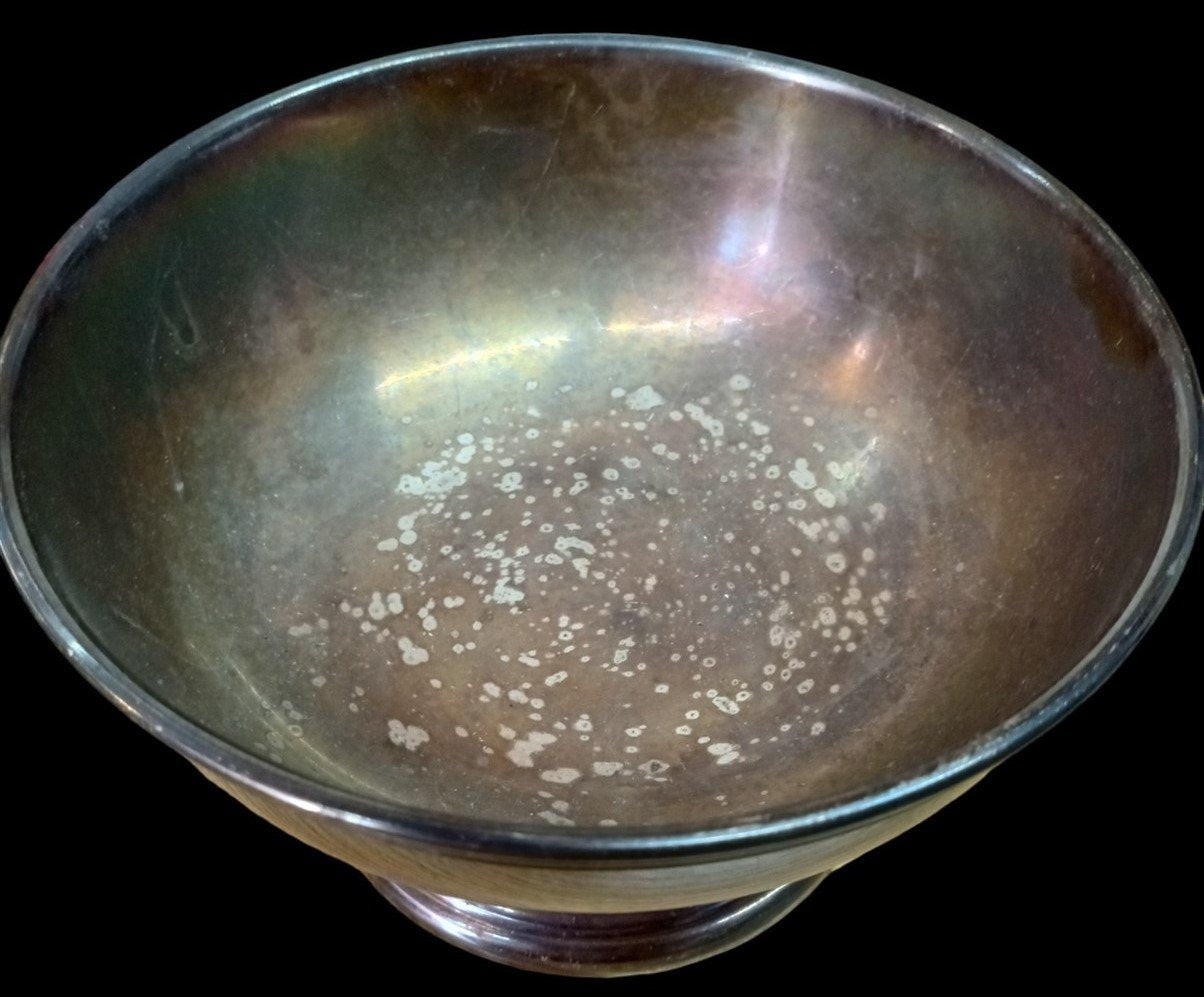Sambonet Silver Bowl Vintage Classy Collectible Serveware Kitchenware Decor