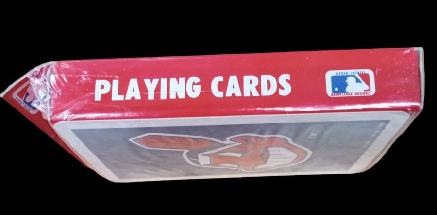 Cleveland Indians Playing Cards Unopened Vintage Collectible Baseball 1980s